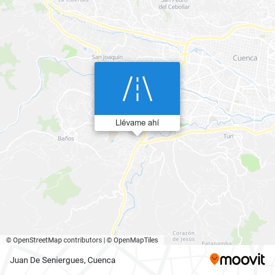 Mapa de Juan De Seniergues