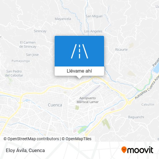 Mapa de Eloy Ávila