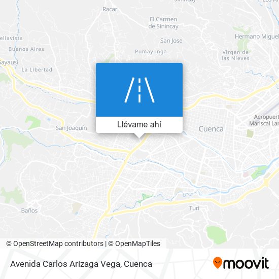 Mapa de Avenida Carlos Arízaga Vega