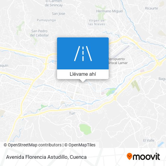 Mapa de Avenida Florencia Astudillo