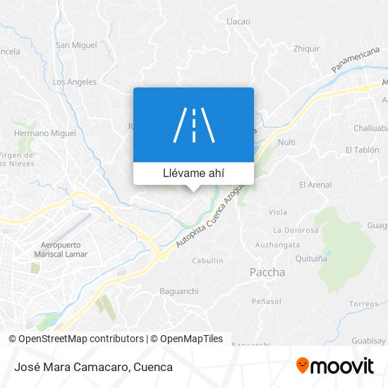 Mapa de José Mara Camacaro