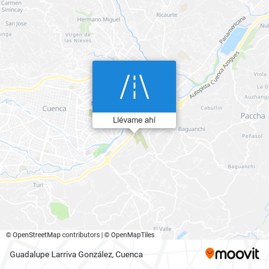 Mapa de Guadalupe Larriva González