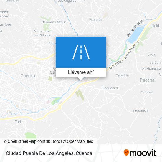 Mapa de Ciudad Puebla De Los Ángeles