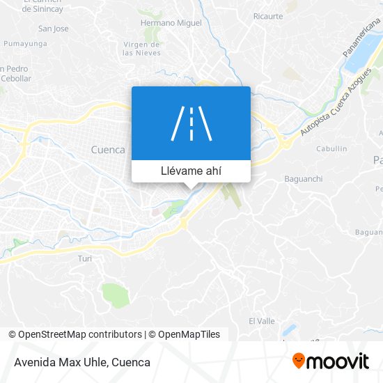 Mapa de Avenida Max Uhle