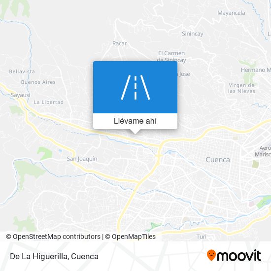 Mapa de De La Higuerilla