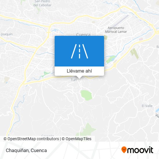 Mapa de Chaquiñan