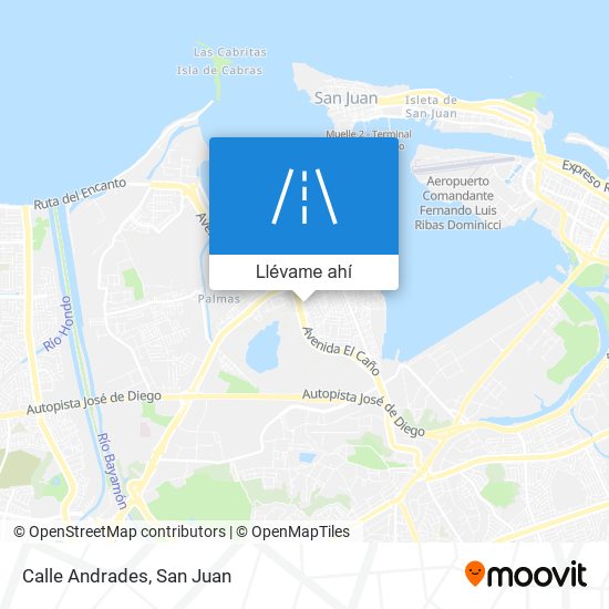 Mapa de Calle Andrades