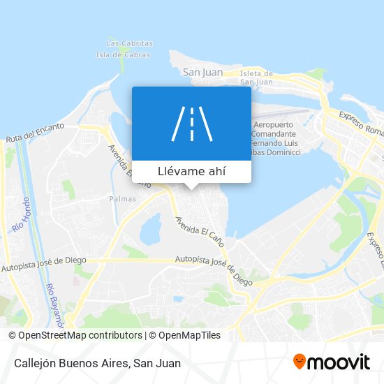 Mapa de Callejón Buenos Aires