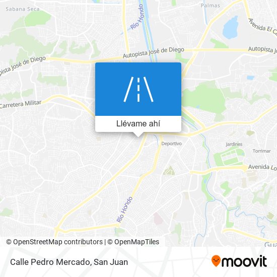 Mapa de Calle Pedro Mercado