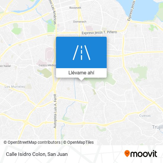 Mapa de Calle Isidro Colon