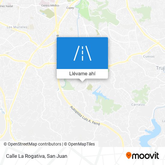 Mapa de Calle La Rogativa