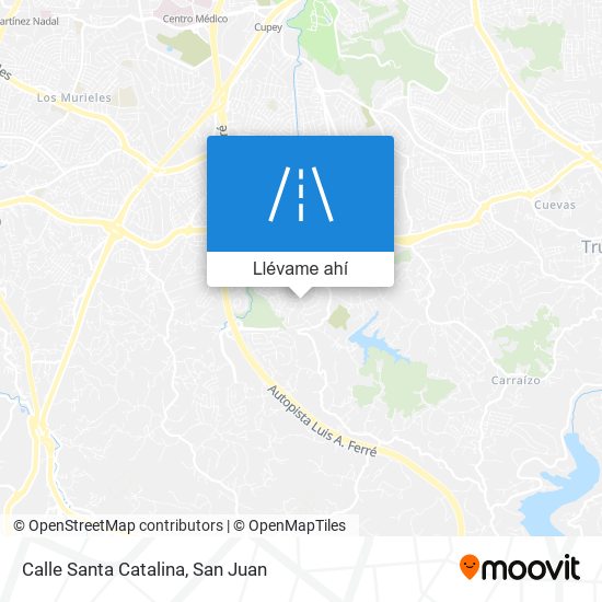 Mapa de Calle Santa Catalina