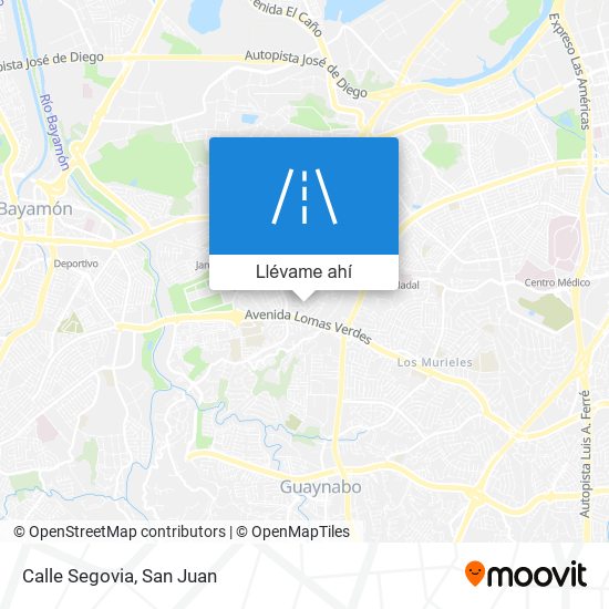 Mapa de Calle Segovia