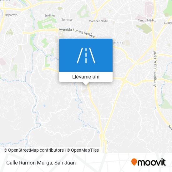 Mapa de Calle Ramón Murga