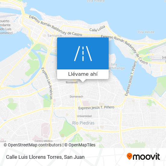 Mapa de Calle Luis Llorens Torres