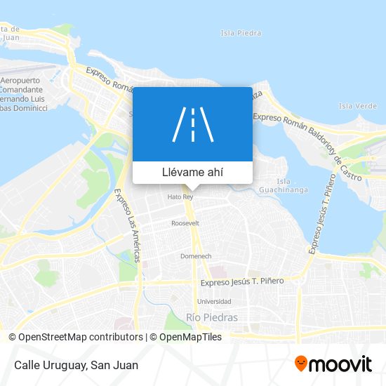Mapa de Calle Uruguay