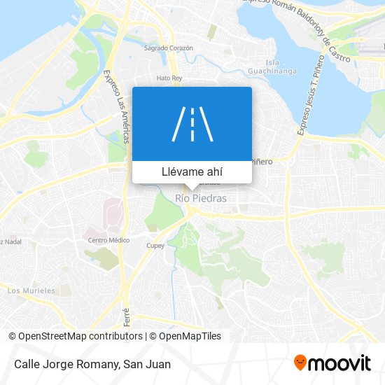 Mapa de Calle Jorge Romany