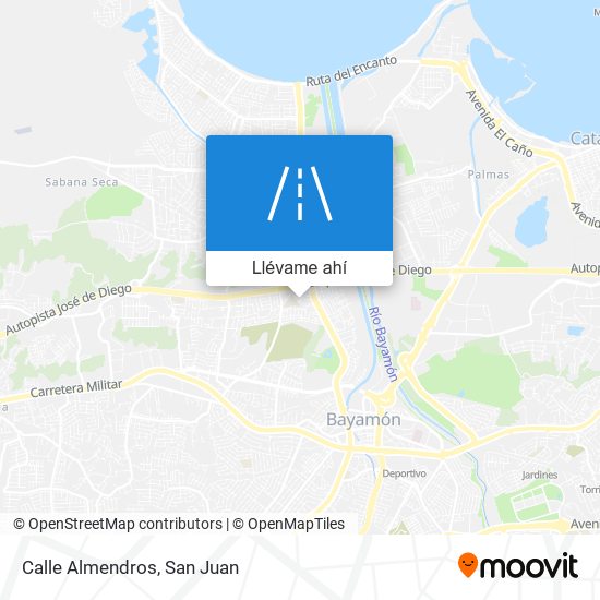 Mapa de Calle Almendros