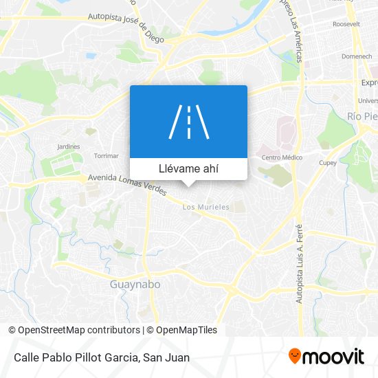 Mapa de Calle Pablo Pillot Garcia