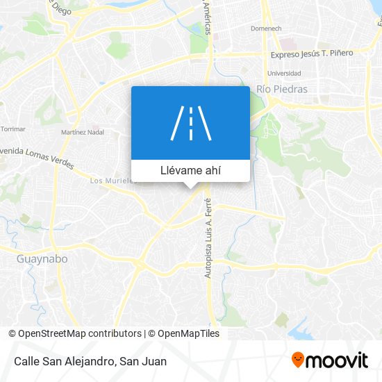 Mapa de Calle San Alejandro