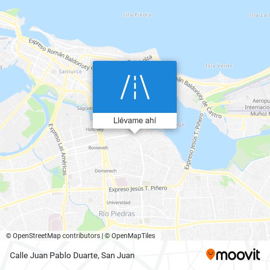 Mapa de Calle Juan Pablo Duarte