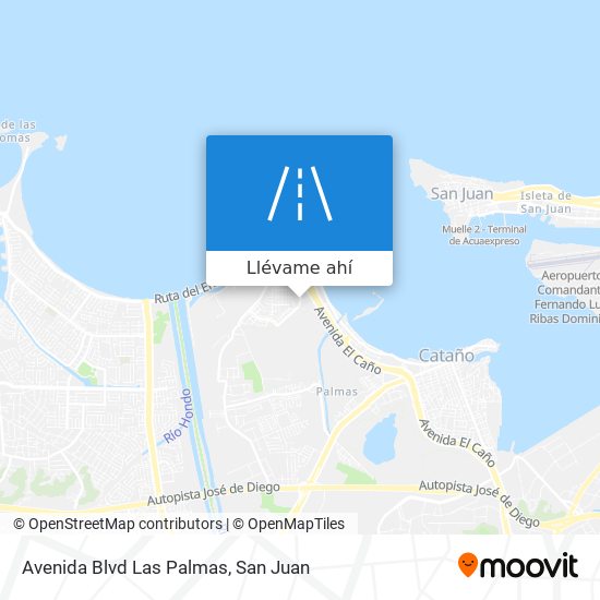 Mapa de Avenida Blvd Las Palmas