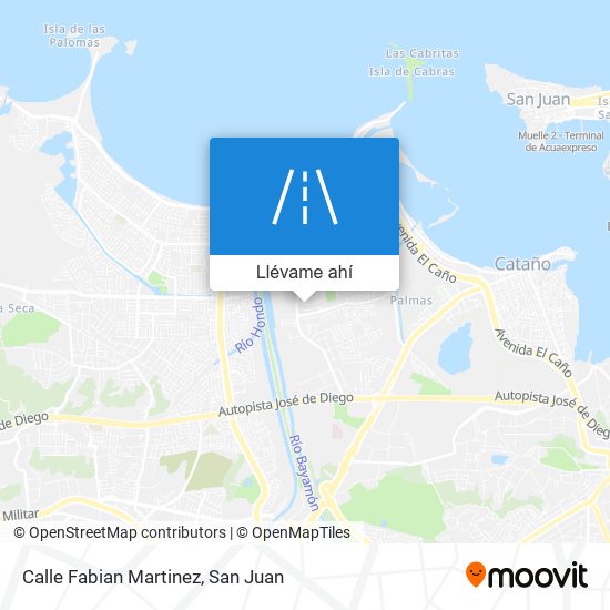 Mapa de Calle Fabian Martinez
