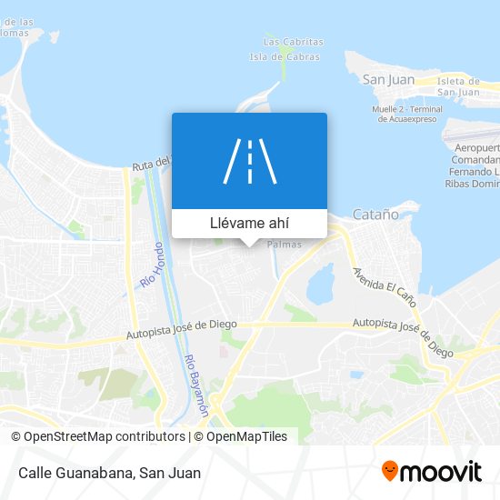 Mapa de Calle Guanabana