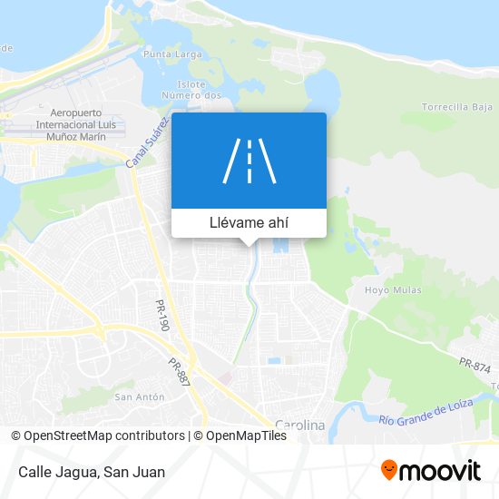 Mapa de Calle Jagua