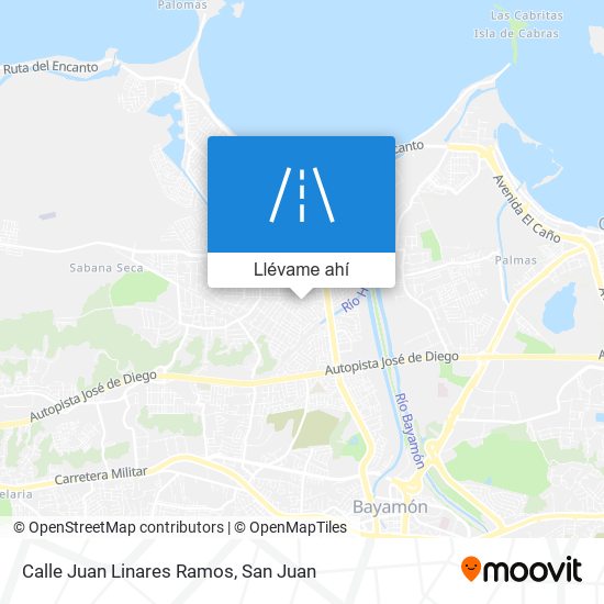 Mapa de Calle Juan Linares Ramos