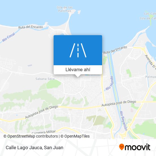 Mapa de Calle Lago Jauca