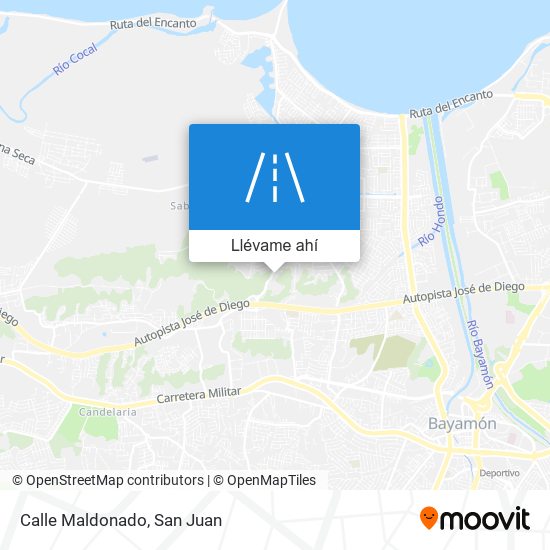 Mapa de Calle Maldonado