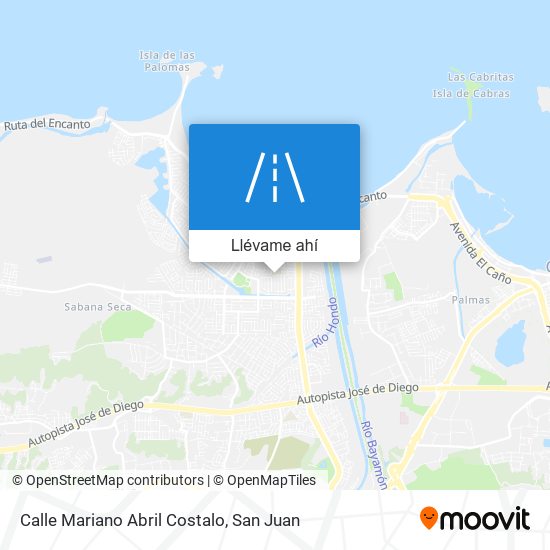 Mapa de Calle Mariano Abril Costalo