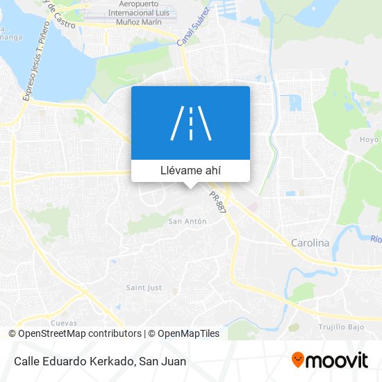 Mapa de Calle Eduardo Kerkado
