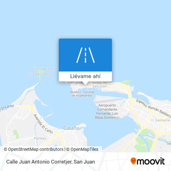 Mapa de Calle Juan Antonio Corretjer