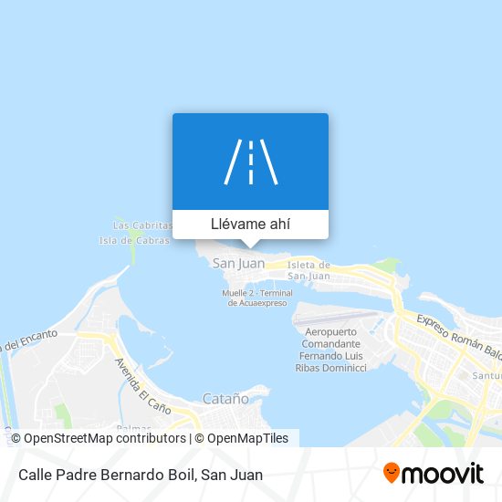 Mapa de Calle Padre Bernardo Boil