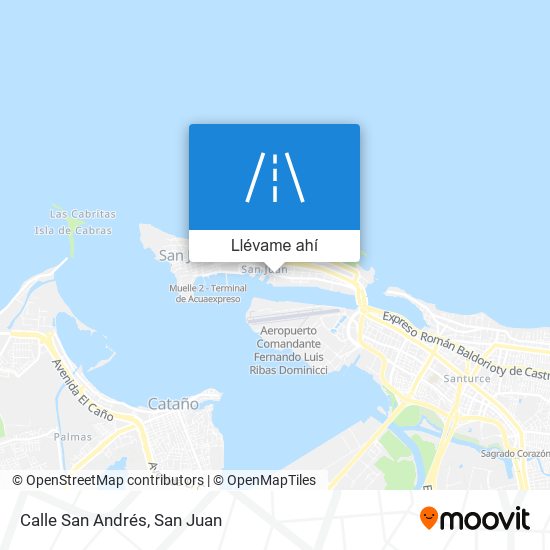 Mapa de Calle San Andrés