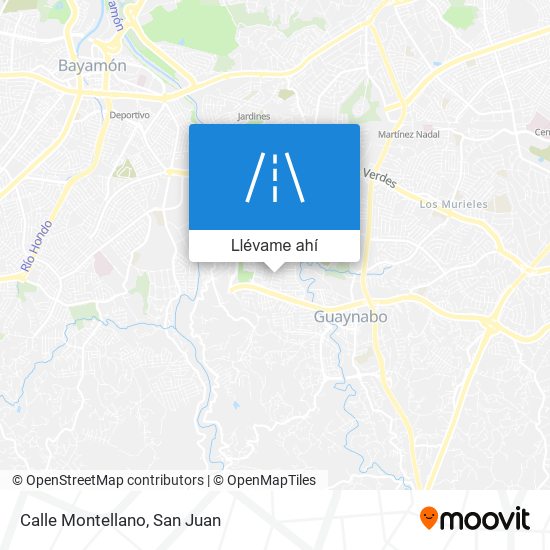 Mapa de Calle Montellano