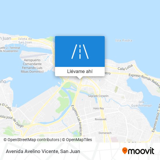 Mapa de Avenida Avelino Vicente