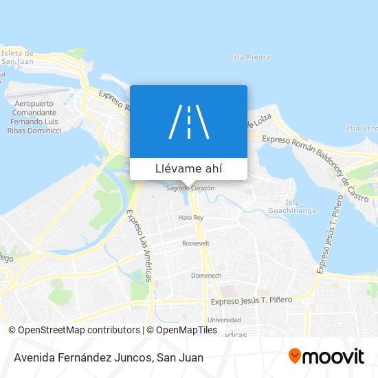 Mapa de Avenida Fernández Juncos