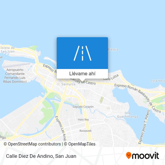 Mapa de Calle Diez De Andino