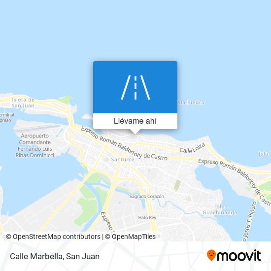 Mapa de Calle Marbella