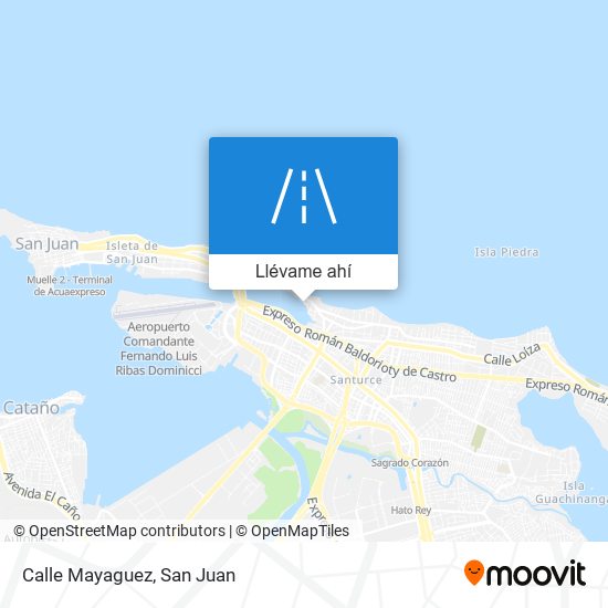 Mapa de Calle Mayaguez