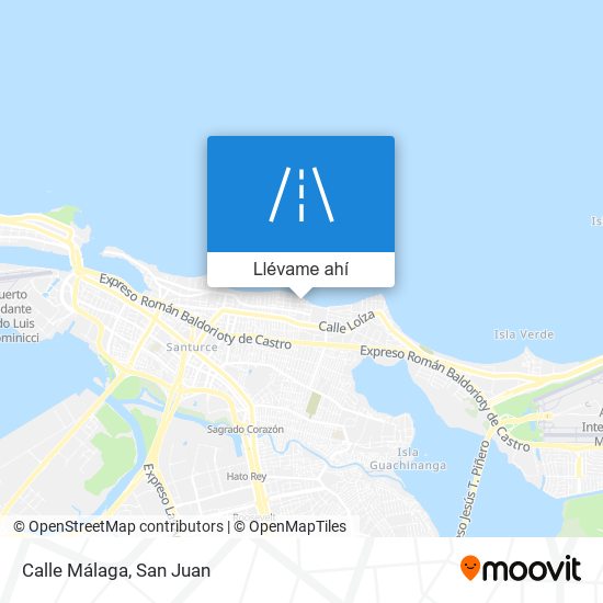 Mapa de Calle Málaga