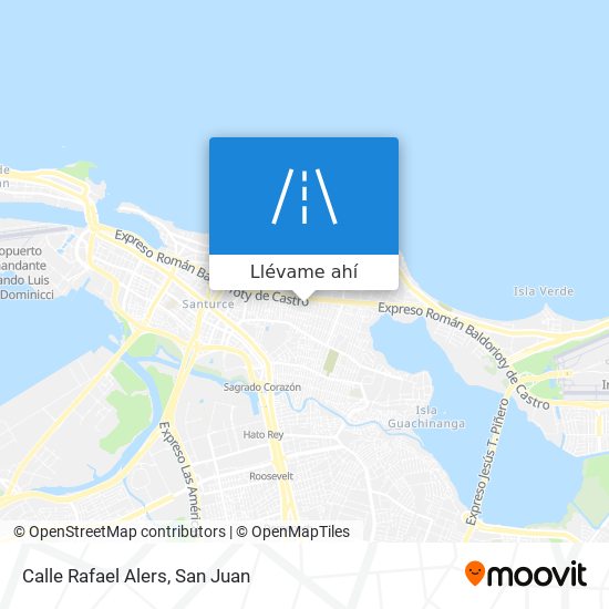 Mapa de Calle Rafael Alers