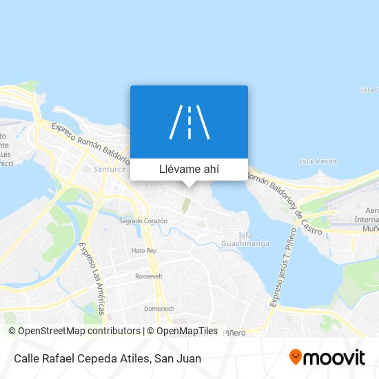 Mapa de Calle Rafael Cepeda Atiles