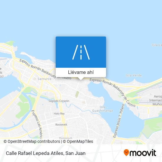 Mapa de Calle Rafael Lepeda Atiles