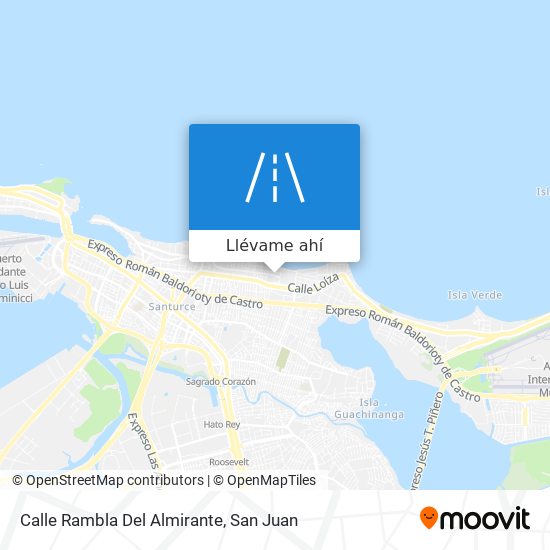 Mapa de Calle Rambla Del Almirante