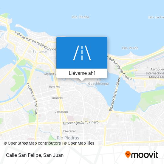 Mapa de Calle San Felipe