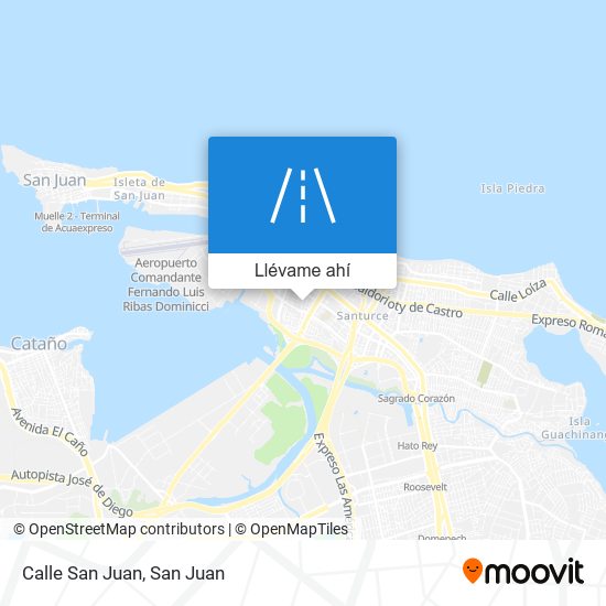 Mapa de Calle San Juan